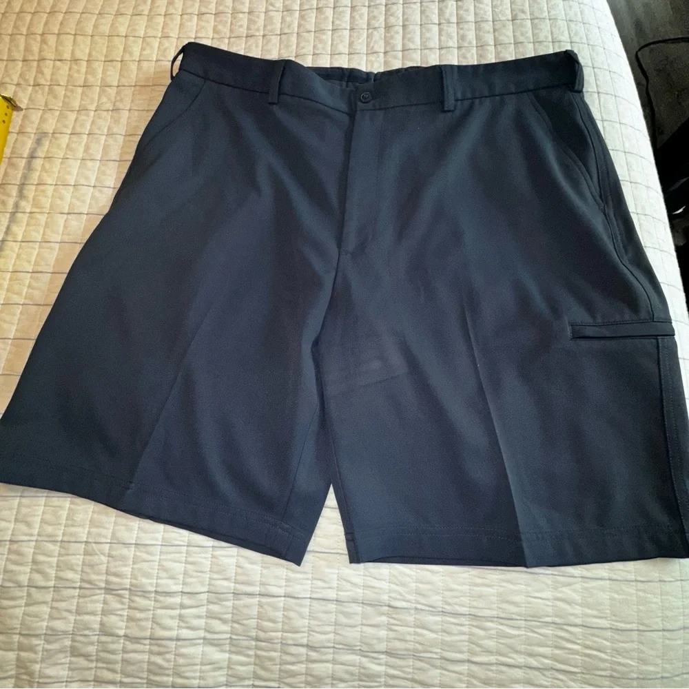 Pebble Beach Dry-Luxe Performance Men's Shorts 2 Pair  1 Blk/1 Blue‎ Size 40